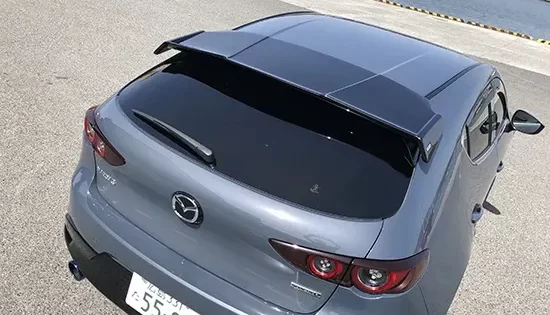 LEG MOTOR SPORT Roof Spoiler for MAZDA3 BP