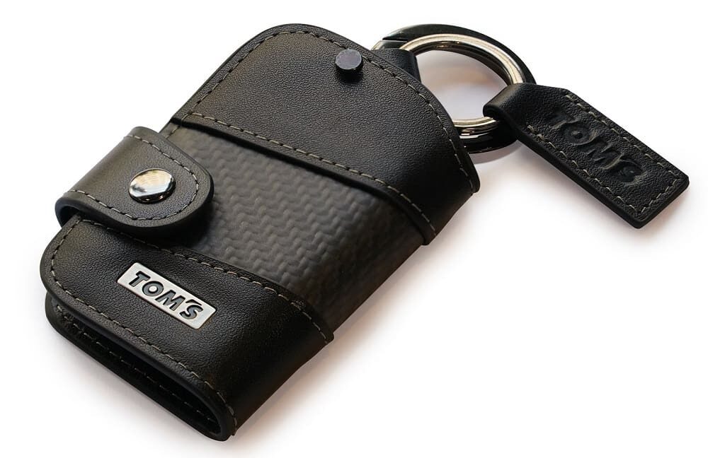 TOM'S Smart Carbon Key Case for Toyota Car Keys