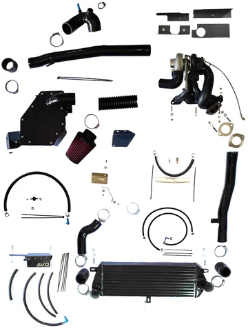 AVO HIGH MOUNT TURBO KIT FOR SUZUKI JIMNY SIERRA JB74W