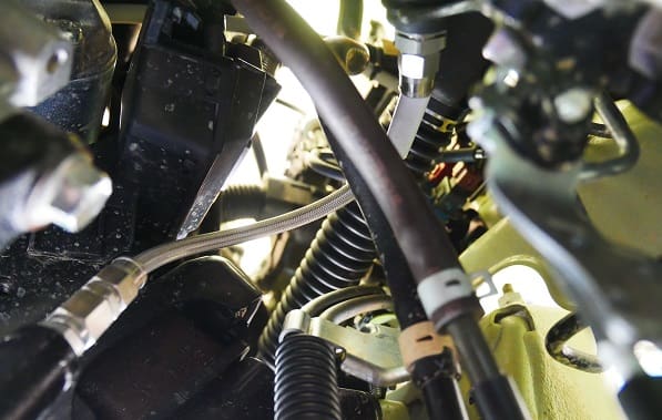 TANIGUCHI Teflon Stainless Steel Mesh Clutch Hose for SUZUKI JIMNY JB64/74