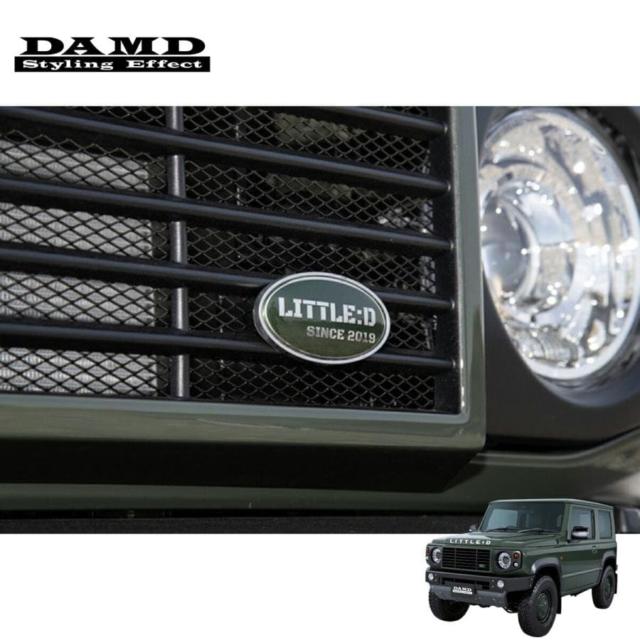 DAMD "little D" OVAL EMBLEM for JIMNY