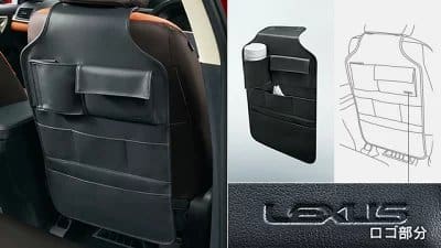 LEXUS Genuine Seatback Storage for Lexus CT200h 0822B-00010