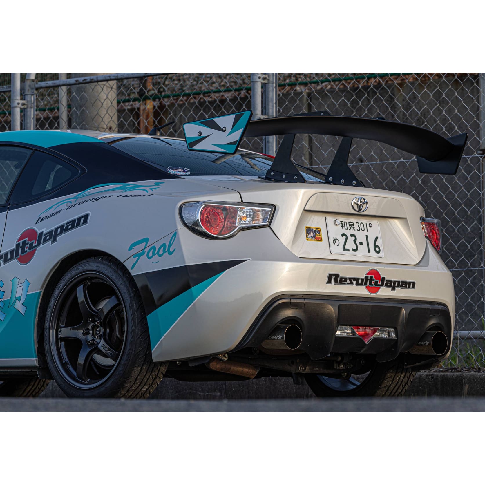 RESULT JAPAN GT WING SWAN NECK REGAL FOR TOYOTA GR86 [BRZ/ZN6/ZC6]