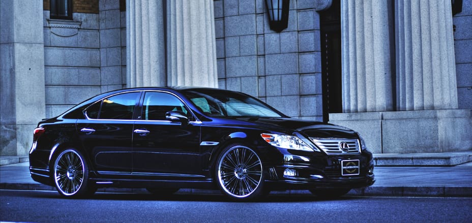 WALD Executive Line Full Aero Kit — Lexus LS460/L (USF40/41, M/C middle 2009–2012)