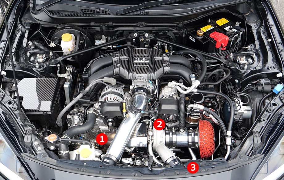 HKS BOLT-ON TURBO KIT GTIII-RS TURBO SYSTEM FOR GR86/ZN8 GEN1