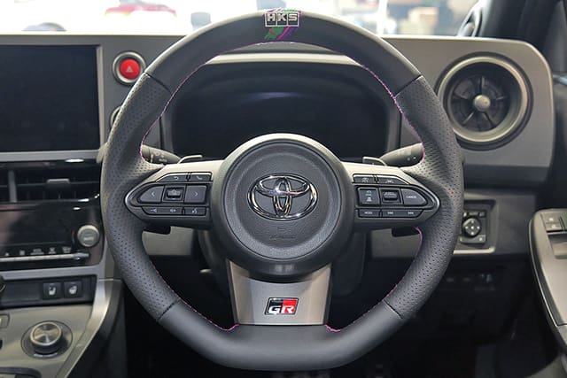 HKS REPLACEMENT STEERING WHEEL FOR GR COROLLA/YARIS GEN1/GEN2 51999-AT005