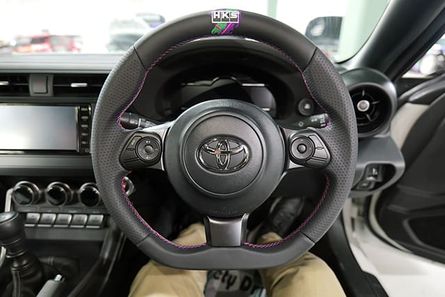 HKS REPLACEMENT STEERING WHEEL FOR GR86/BRZ GEN1/GEN2 51999-AT004