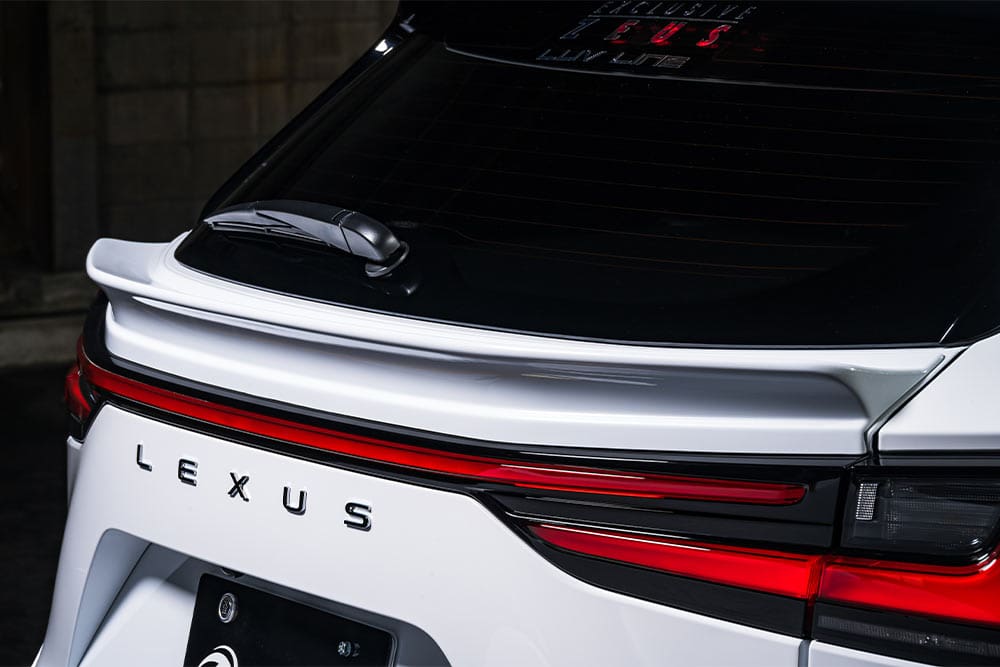 M'z SPEED EXCLUSIVE ZEUS REAR GATE SPOILER For LEXUS NX 2021~