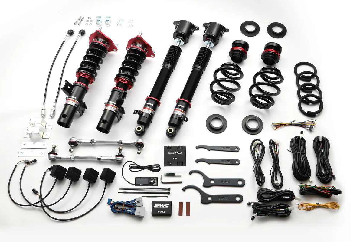BLITZ ZZ-R DSC PLUS COILOVER SUSPENSION SET FOR HONDA CIVIC TYPE R FK8 98395