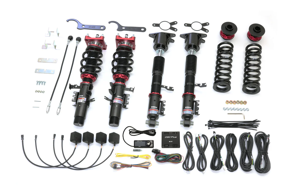 BLITZ ZZ-R DSC PLUS COILOVER SUSPENSION SET FOR TOYOTA SUPRA DB22 B48 98550