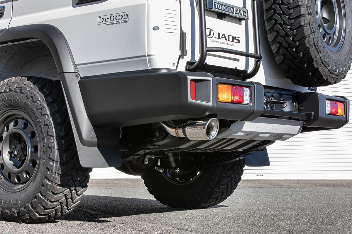 JAOS BATTLEZ Tailpipe Finisher FOR LANDCRUISER 70 2023~