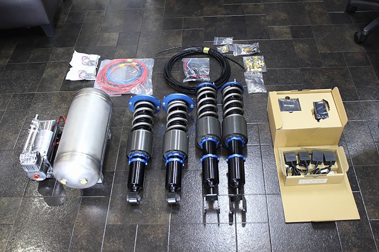 GARAGE ACTIVE (SS-ACTIVE) AIR ASSIST DAMPER KIT FOR NISSAN R32/R33/R34 GT-R