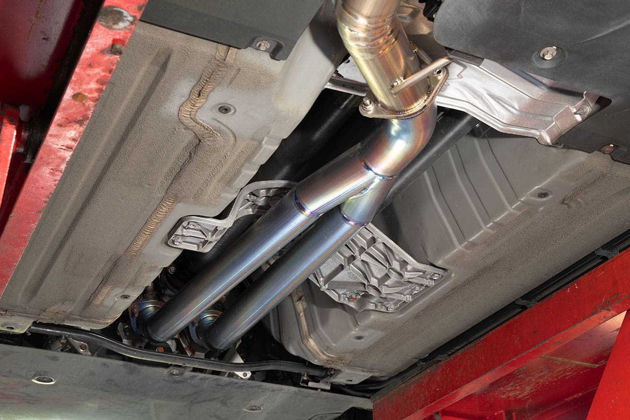 GARAGE ACTIVE (SS-ACTIVE) ALL-TITANIUM FRONT PIPE  FOR NISSAN R35 GT-R