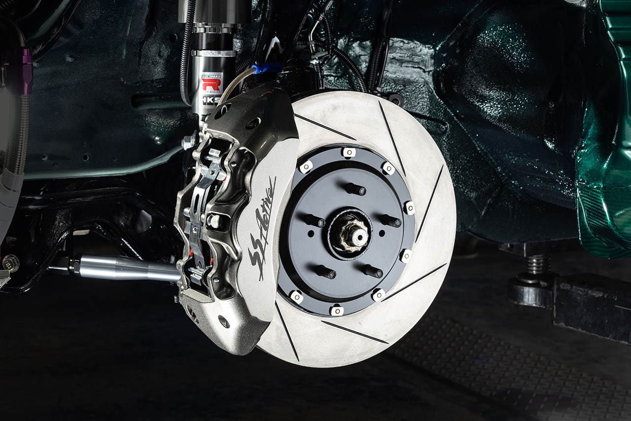 GARAGE ACTIVE (SS-ACTIVE) LARGE CAPACITY BRAKE CALIPER KIT FOR NISSAN R32/R33/R34/R35 GT-R