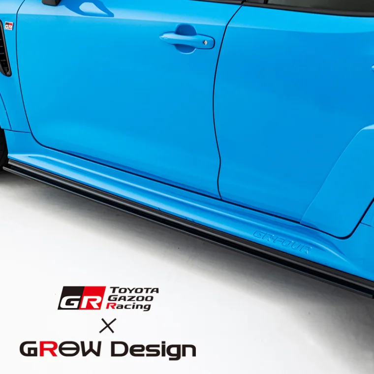 GAZOO RACING × GROW DESIGN SIDE DIFFUSER FOR GR COROLLA