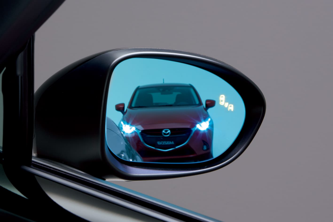 MAZDA GENUINE BLUE HYDROPHILIC MIRROR FOR ROADSTER