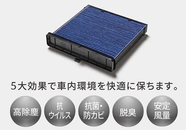 MAZDA GENUINE PREMIUM AIR CONDITIONER FILTER FOR CX-80