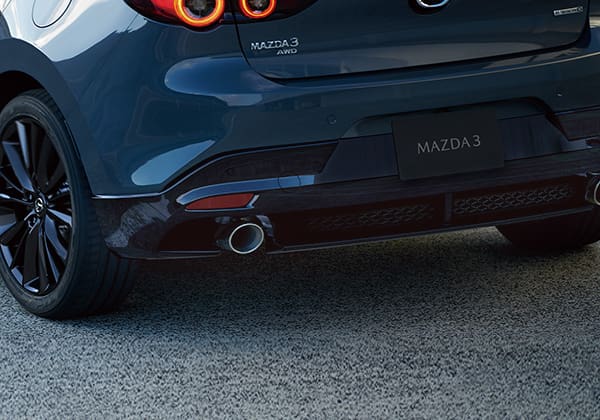 MAZDA GENUINE REAR UNDERSKIRT FOR MAZDA3 SEDAN