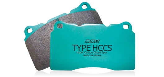 PROJECT ΜU STREET SPORTS TYPE HC-CS REAR BRAKE PADS FOR TOYOTA YARIS R184-TYPE-HC-CS