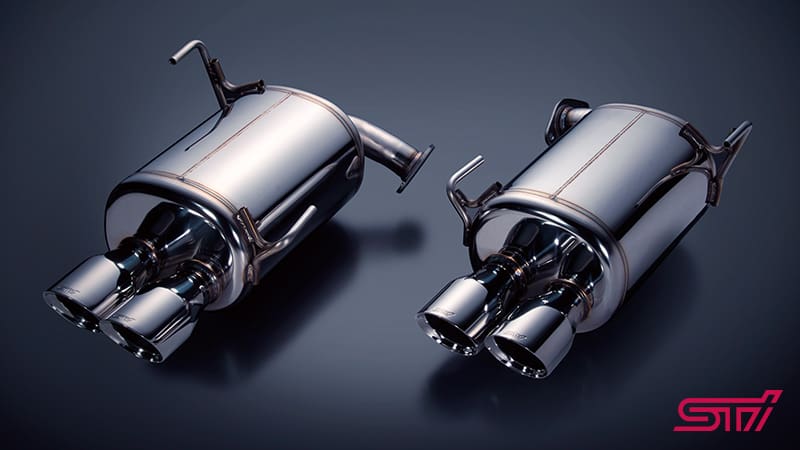 SUBARU GENUINE STI PERFORMANCE MUFFLER FOR WRX S4