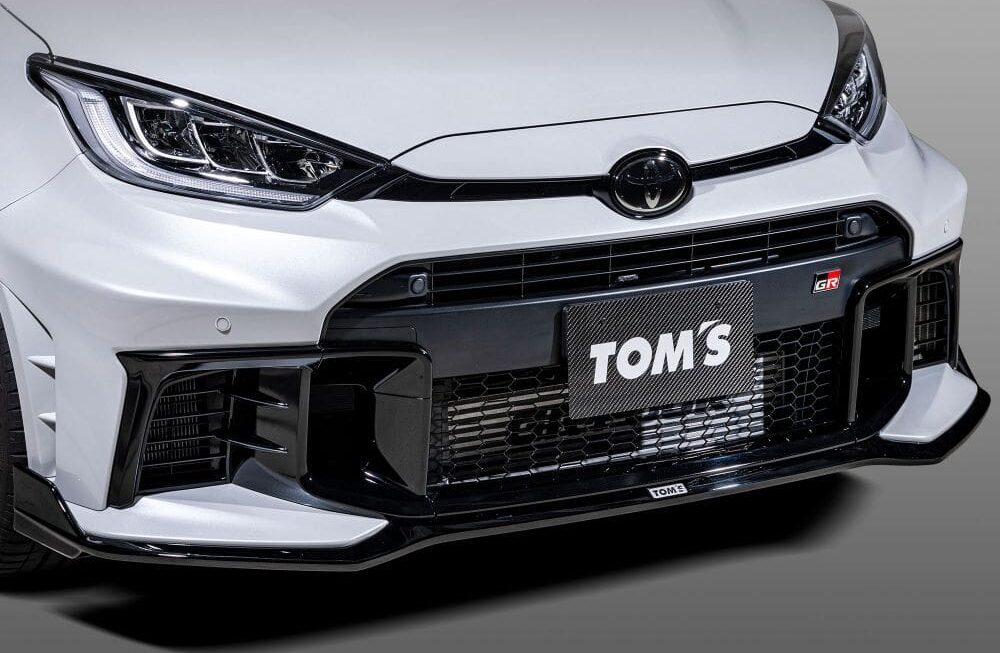 TOM'S FRONT DIFFUSER FOR TOYOTA GR YARIS LATER EDITION GEN II