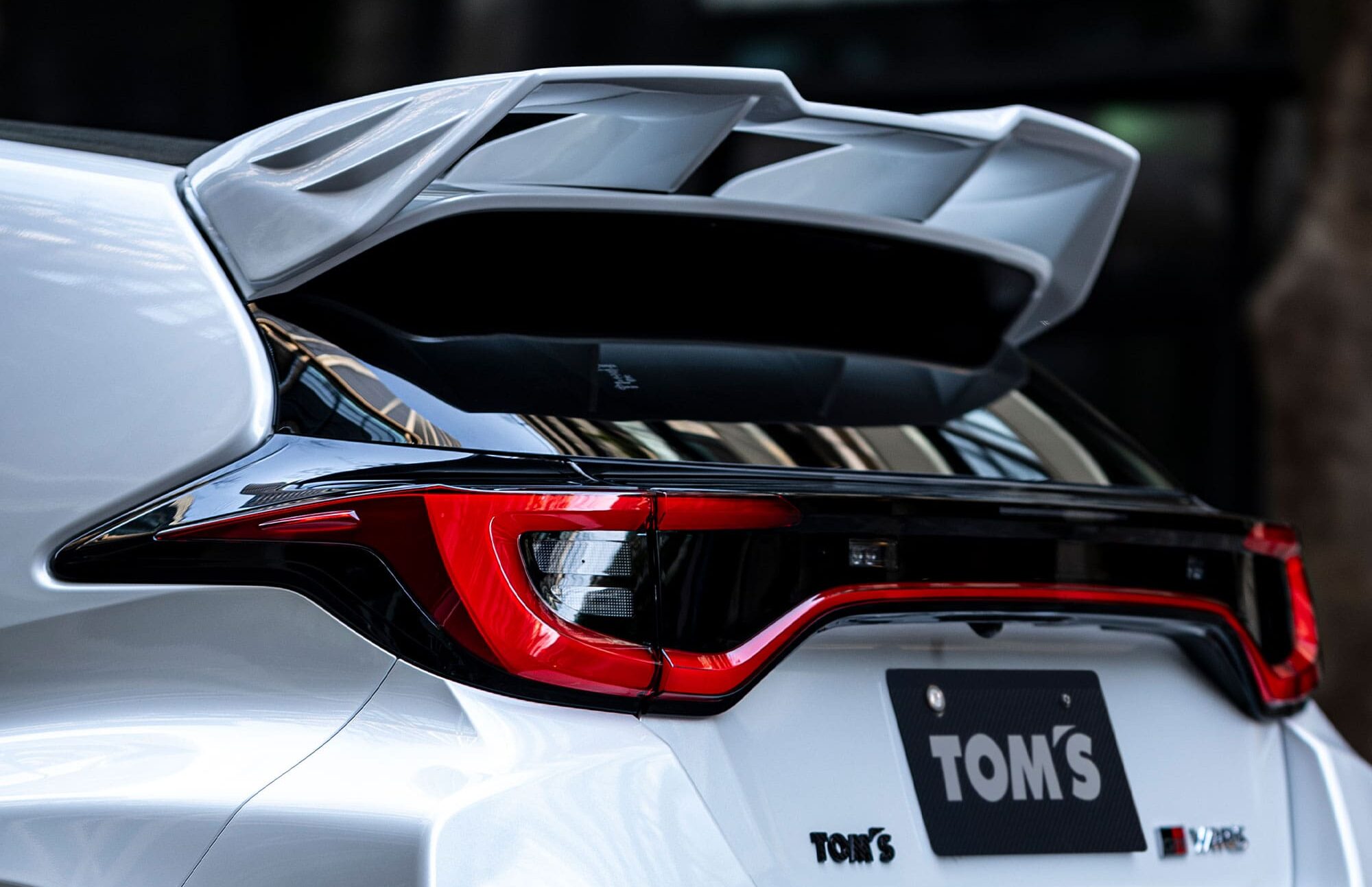 TOM'S REAR ROOF WING FOR TOYOTA GR YARIS LATER EDITION GEN 2