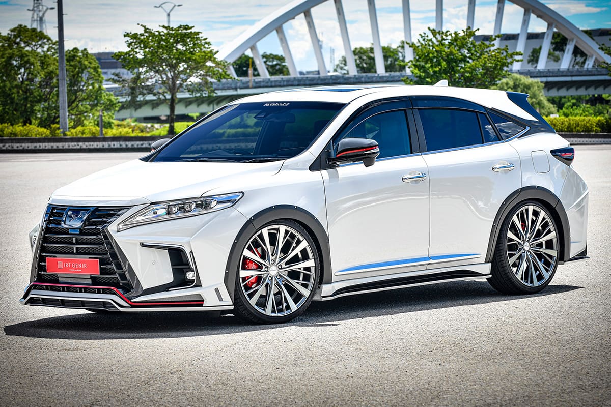 ROJAM IRT GENIK AERO PARTS Ver 2.0 for Toyota Harrier 60 Late Model