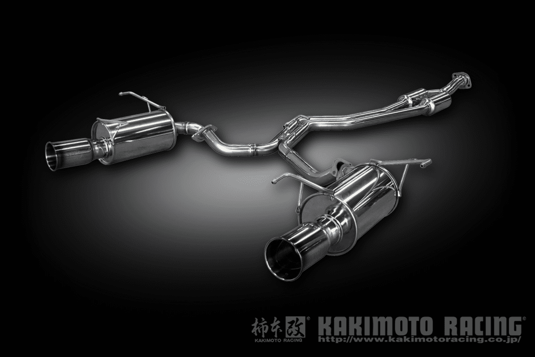 KAKIMOTO RACING REGU.06&R DUAL CENTER EXHAUST SYSTEM FOR SUBARU WRX STI