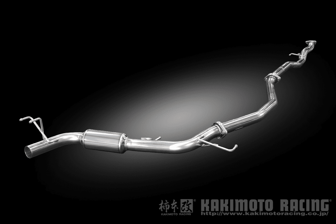 KAKIMOTO RACING CUSTOM MUFFLER EXHAUST SYSTEM FOR HONDA CIVIC TYPE R FL1