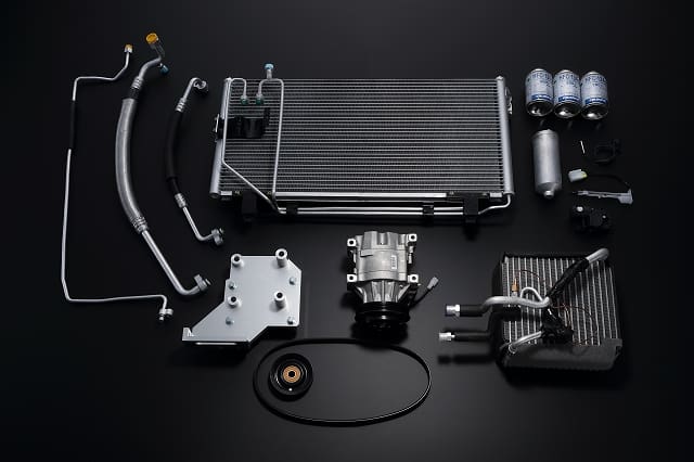 Midori Seibi Center R134A Air Condition Conversion Kit II - BNR32