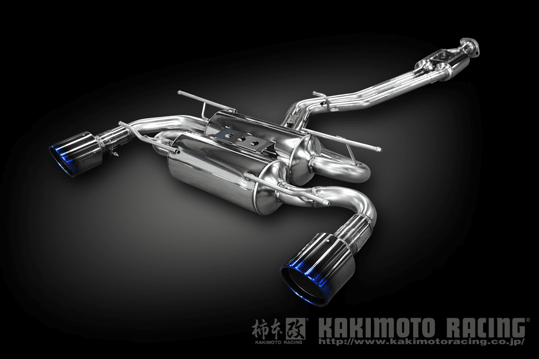 KAKIMOTO RACING CLASS KR DUAL CENTER-EXIT EXHAUST FOR SUBARU BRZ (ZD8)