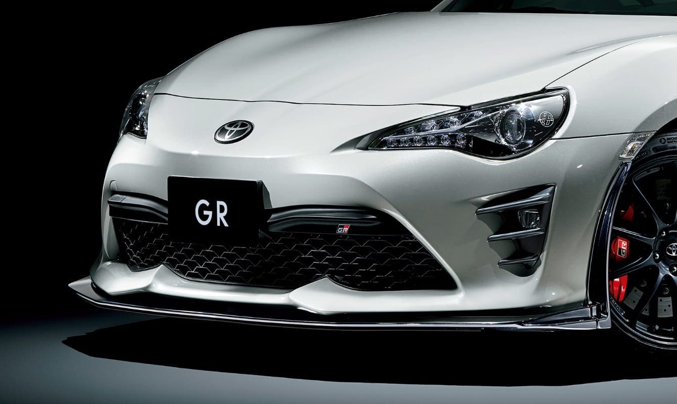 GAZOO Racing Front Spoiler & Bumper Side Fins For Toyota 86