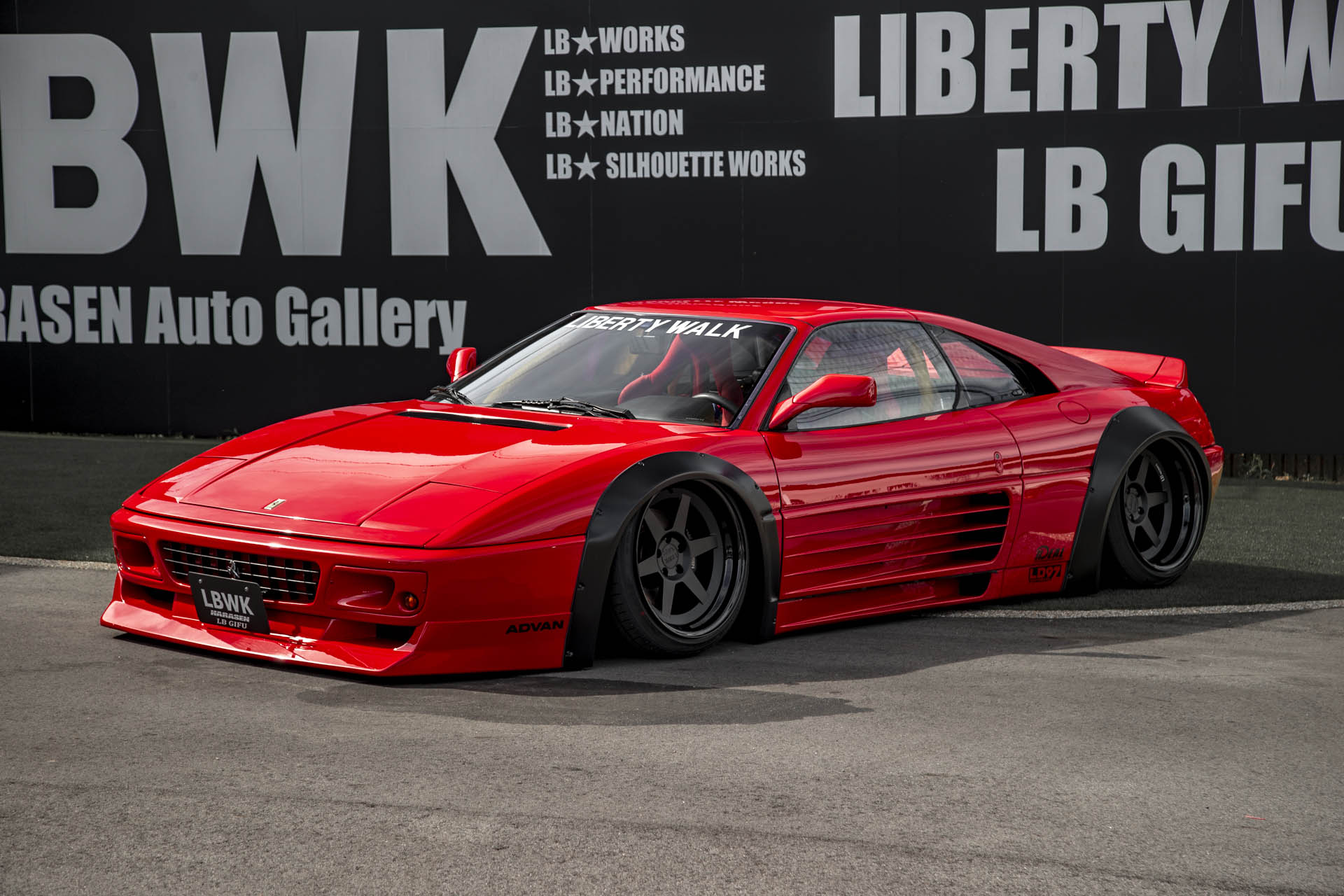LB-WORKS COMPLETE BODY KIT FOR FERRARI 348