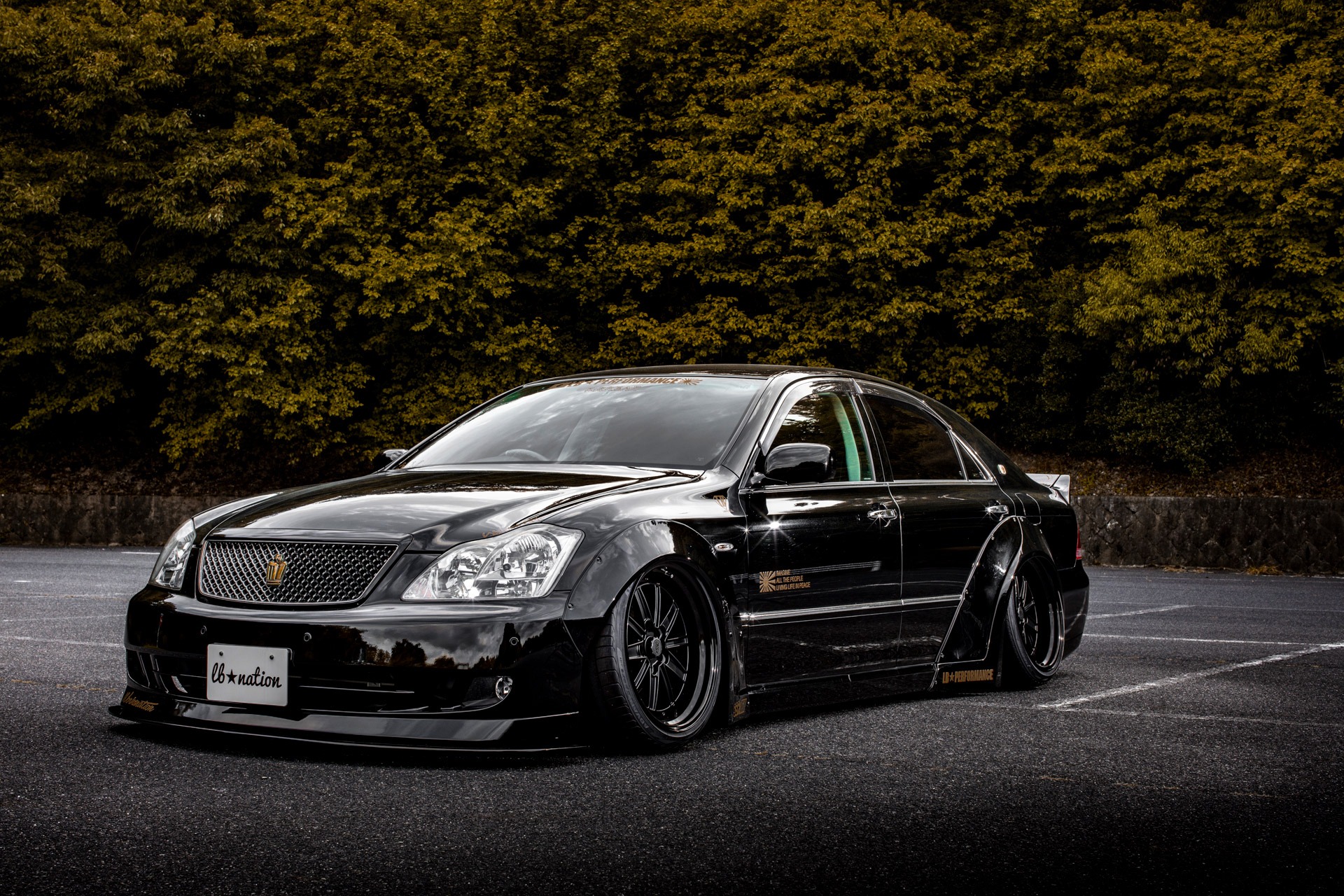 LIBERTY WALK LB★NATION X K-BREAK COMPLETE BODY KIT FOR TOYOTA 18 CROWN