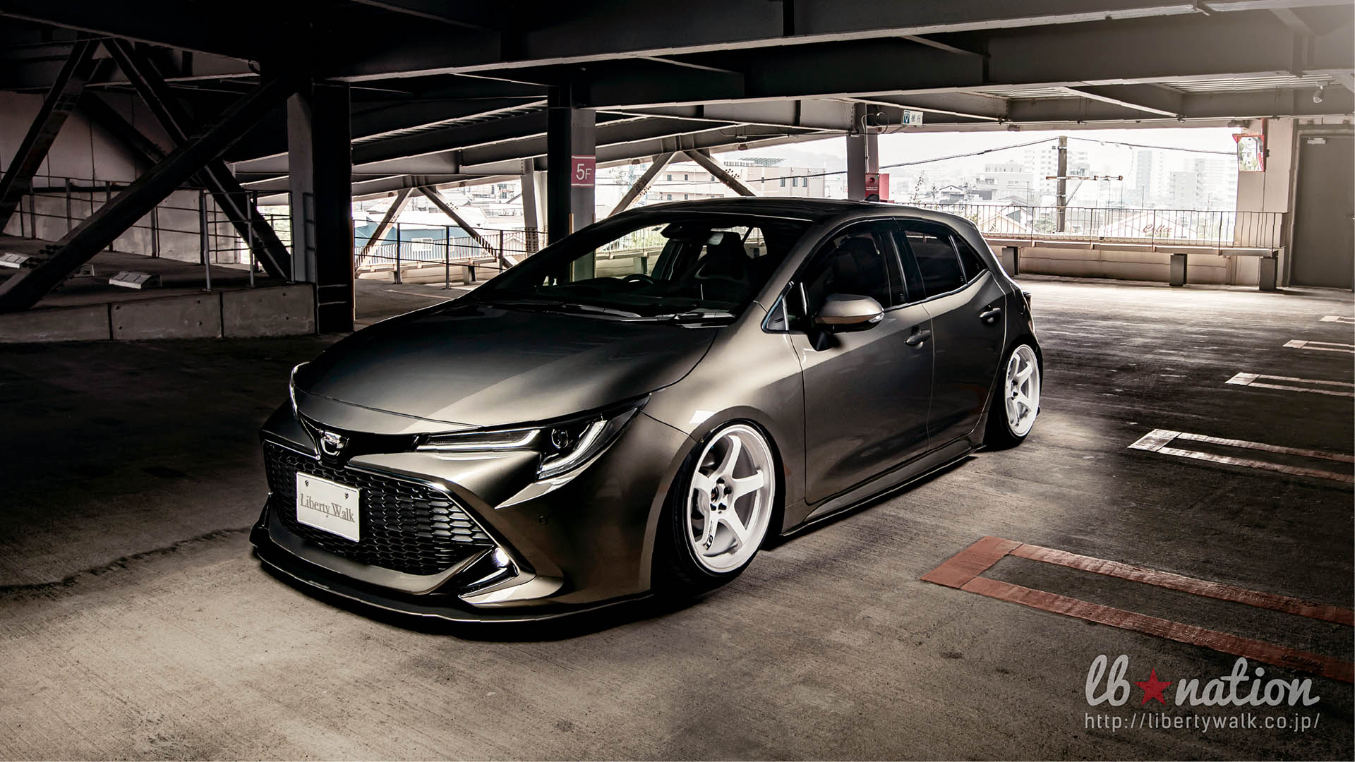 LIBERTY WALK lb★nation × NEXT INNOVATION COMPLETE BODY KIT FOR TOYOTA COROLLA SPORT